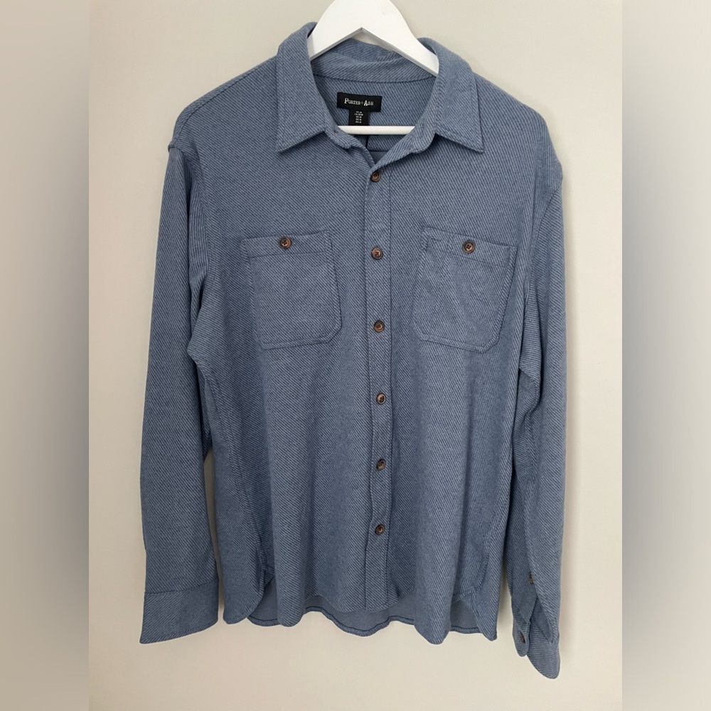 NWT - Porter + Ash Button Down Shirt Flannel Men’s Size M Soft Comfortable
